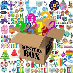 Fidget mystery box include 34 fidgets